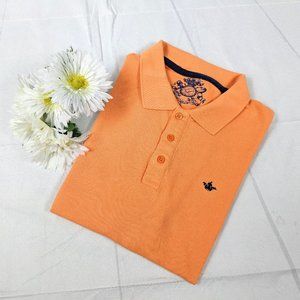 English Laundry Peach Supima Cotton Polo Size XL